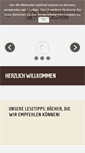 Mobile Screenshot of buchhandlung-glueckstein.de